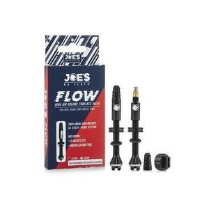 JOE'S FLOW HIGH AIR VOLUME VALVE 45MM - PAIR Kerékpárszelep, dummy, méret kép