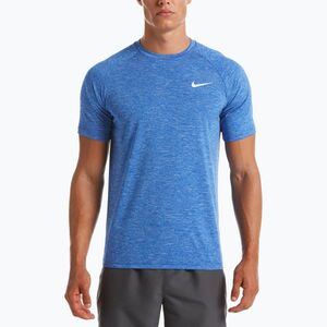 Férfi edzőpóló Nike Heather sötétkék NESSA589-494 (Heather NESSA589) kép