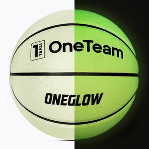 OneTeam kosárlabda Világító fekete (Luminescencyjna OT-BB01L) kép