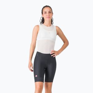 Női kerékpáros rövidnadrág Castelli Prima 2 fekete/fekete (Prima 2 4525045_010_CAS) kép