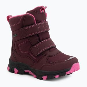 Gyerek hócipő KADVA Snowey Mid WP rózsaszín (Snowey Mid WP KDV-APB6711-BLK) kép