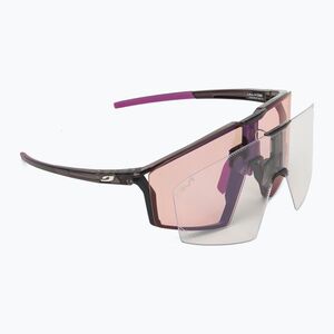Napszemüveg Julbo Edge Reactiv High Contrast shiny translu black/purple (Edge Reactiv High Contrast J5623422) kép