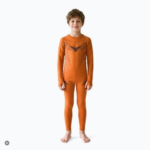 Zestaw bielizny termoaktywnej dla dzieci KADVA ALPINESTEP THERMO LIGHT PLUS JR SET pomarańczowy (ALPINESTEP THERMO LIGHT PLUS KDV-B6AP933-ORG) kép