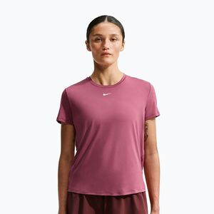 Női edző póló Nike One Classic pink smoke/white (One Classic Dri-Fit FN2798-654) kép