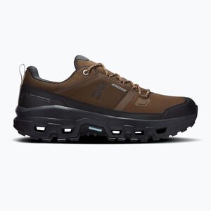 Férfi kirándulócipők On Cloudrock Low Waterproof earth/black (Cloudrock Low Waterproof 3MF10254228) kép
