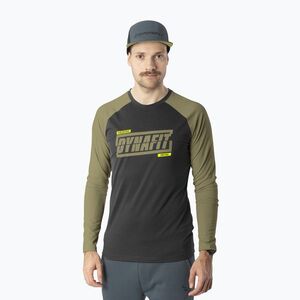 Férfi futó hosszú ujjú póló DYNAFIT 24/7 military green/0910 (24/7 08-0000070956) kép