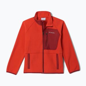 Gyerek polár pulóver Columbia Fast Trek V Full Zip super sonic/red oxide (Fast Trek V Full Zip 2156451846) kép