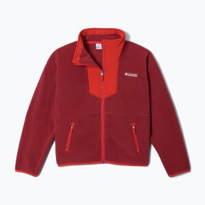 Gyerek polár pulóver Columbia Sequoia Grove Full Zip Fleece red oxide/super sonic (Sequoia Grove Full Zip Fleece 2087631632) kép