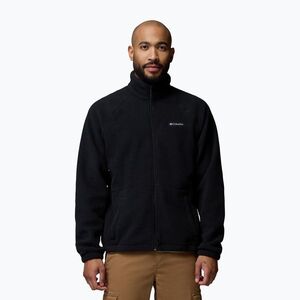 Férfi polár pulóver Columbia Timber Crest MTR Fleece Full Zip black (Timber Crest MTR Fleece Full Zip 2176101010) kép