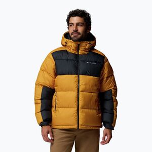 Férfi bélelt kabát Columbia Pike Lake II Hooded squash/black (Pike Lake II Hooded 2050931735) kép