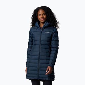 Női pehelykabát Columbia Lake 22 II Down Long Hooded collegiate navy (Lake 22 II Down Long Hooded 2088322464) kép