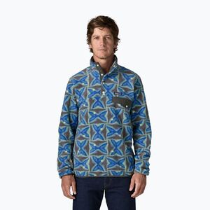 Férfi polár pulóver Patagonia Lightweight Synchilla Snap-T Pullover deep freeze: forge grey (Lightweight Synchilla Snap-T Pullover 25551) kép
