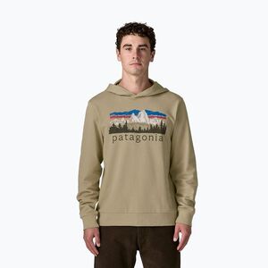 Férfi trekking pulóver Patagonia Fitz Roy Foothills Daily Hoody weathered stone (Fitz Roy Foothills Daily 39735) kép