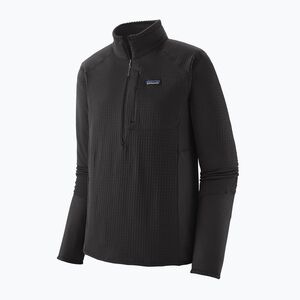 Férfi trekking pulóver Patagonia R1 Pullover black w/black (R1 Pullover 40101) kép