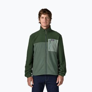 Férfi polár pulóver Patagonia Micro D Patch Pocket canopy green (Micro D Patch Pocket 23235) kép