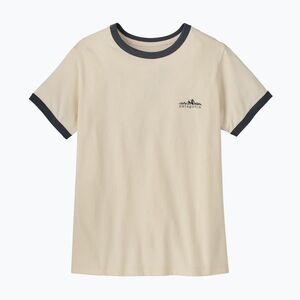 Női póló Patagonia Fitz Roy Foothills Ringer Tee undyed natural (Fitz Roy Foothills Ringer Tee 37899) kép