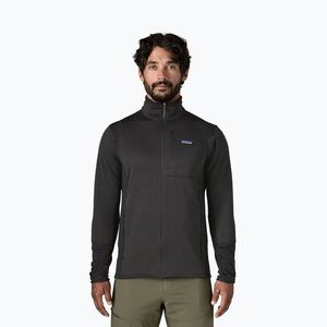 Férfi polár pulóver Patagonia R1 black w/black (R1 Hybrid 40139) kép
