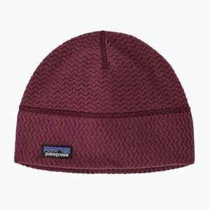 Téli sapka Patagonia R1 Air Beanie berry fig (R1 Air Beanie 33525) kép