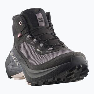 Női kirándulócipők Salomon Genesis Mid GTX black/dawn pink (Genesis Mid GTX L45409700) kép