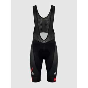 PISSEI Rövid kerékpáros nadrág kantárral - UAE TEAM EMIRATES - XRG 2026 MAGISTRALE OFFICIAL - fekete kép