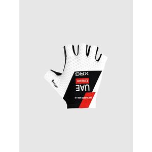 PISSEI Kerékpáros kesztyű rövid ujjal - UAE TEAM EMIRATES 2026 REPLICA - fehér/piros/fekete kép