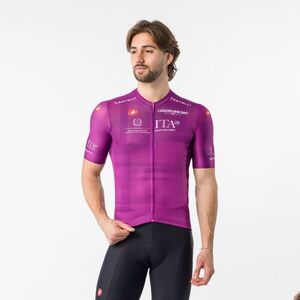 CASTELLI Rövid ujjú kerékpáros mez - GIRO109 COMPETIZIONE 4 - ciklámen kép