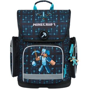 BAAGL Ergo Minecraft Blue Axe iskolatáska kép