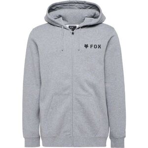 Fox FLEECE ZIP Férfi pulóver, szürke, méret kép