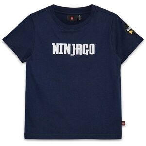 LEGO® kidswear LWTANO 613 Fiú póló, sötétkék, méret kép