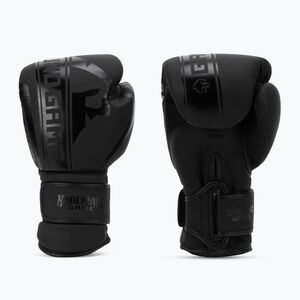 GroundGame csíkos bokszkesztyűk fekete 21BOXGLOSTRBL10 (Stripe Black 21BOXGLOSTRBL10) kép