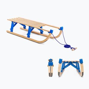 Gyermek összecsukható szánkó HUMBAKA by VT-Sport Davos kék DKV 73100 (Davos Blue 100 DKV 73100) kép