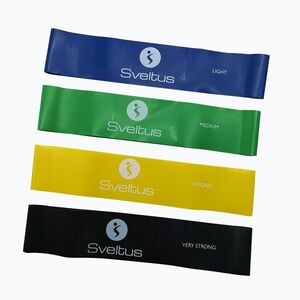 Sveltus Aerobic Latex szalagok készlet szín 0556 (Latex Bands 0556) kép