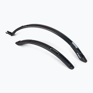 POLISPORT Expander City 46/Trekking 26/28 MD kerékpár sárvédők fekete 8627800001 (Expander City 46/Trekking Set MD 8627800001) kép