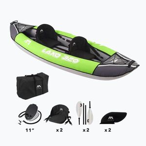 Aqua Marina Recreactional zöld 10'6" 2 személyes felfújható kajak Laxo320 (Recreactional Laxo320) kép