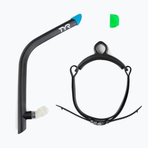TYR Ultralite Snorkel 2.0 fekete-kék úszócső LSNRKL_001 (Ultralite Snorkel 2.0 LSNRKL_001) kép