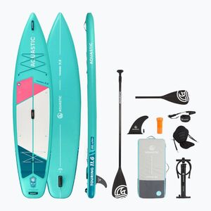 Felfújható AQUASTIC Touring 11'6" zöld szett (Touring 11'6" AQS-B5I027-GN) kép