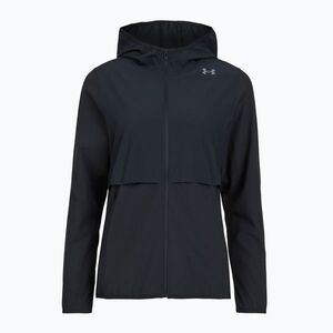 Női futódzseki Under Armour Velociti Pro Storm black/black/metallic silver (Velociti Pro Storm 6009542-001) kép