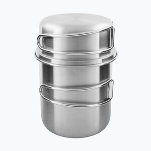 Tatonka Fogantyús bögre 600 ml-es acél utazási készlet (Handle Mug 600) kép