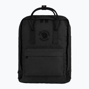 Városi hátizsák Fjällräven Re-Kanken 16 l black (Re-Kanken F23548) kép
