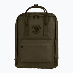 Városi hátizsák Fjällräven Re-Kanken 16 l dark olive (Re-Kanken F23548) kép