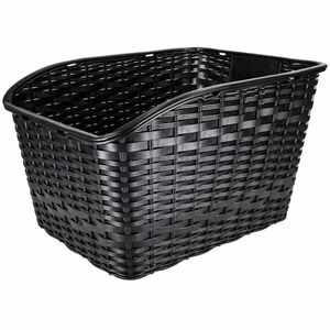 Rattan hátsó csomagtartó kerékpárkosár fényvisszaverővel kép