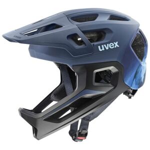 Kerékpáros sisak UVEX HELMA REACT JR FULLFACE DUSK BLUE MATT (S4146980200) kép