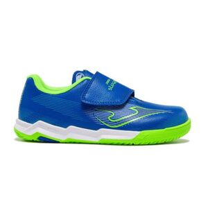 Fiú futballcipők terem JOMA Supercopa 2604 K IC royal blue fluor green kép
