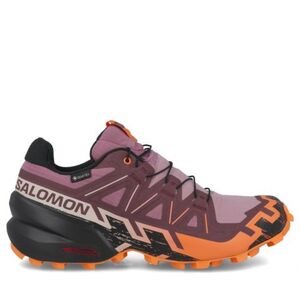 Női terepfutó cipő SALOMON Speedcross 6 GTX W dusky orchid huckleberry nectarine kép