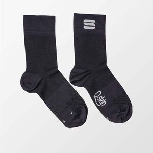 SPORTFUL Klasszikus kerékpáros zokni - MATCHY - fekete kép
