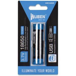 Wuben 18650 ABE3400R USB single kép
