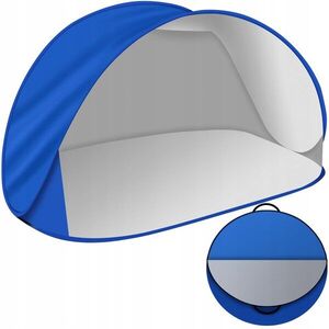 Trizand 23477 Önfelállító strand sátor, 150×100×80 cm, kék kép