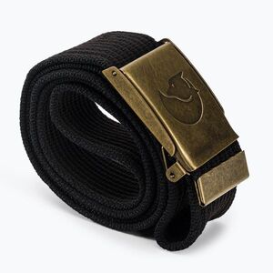 Fjällräven Canvas sárgaréz öv fekete F77297 (Canvas Brass Belt F77297) kép