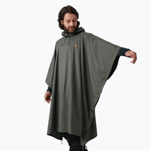 Fjällräven esőköpeny Poncho sötét olívazöld (Poncho F80724) kép