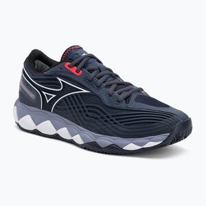 Mizuno Wave Enforce Tour 2 CC teniszcipő odyssey szürke/fehér/kék gránit (Wave Enforce Tour 2 CC 61GC250405) kép